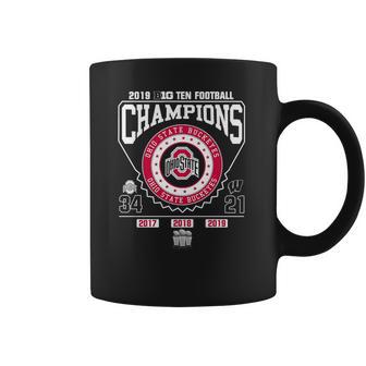 2019 Big Ten Football Champions Ohio State Buckeyes 34 21 Shirt Coffee Mug | Favorety CA