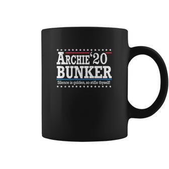 2020 Archie Bunker Silence Is Golden So Stifle Thyself Coffee Mug | Favorety DE