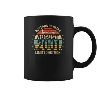 20Th Birthday Gift 20 Years Old Awesome Since August 2001 Ver2 Coffee Mug | Favorety UK