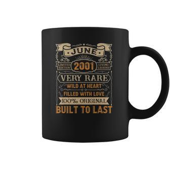 20Th Birthday Gift 20 Years Old Retro Vintage June 2001 Ver2 Coffee Mug | Favorety AU