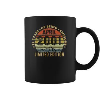 21 Years Old Awesome Since April 2001 Gifts 21St Birthday Coffee Mug | Favorety CA