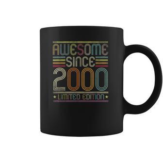 21St Birthday Vintage Tee 21 Years Old Awesome Since 2000 Ver2 Coffee Mug | Favorety UK