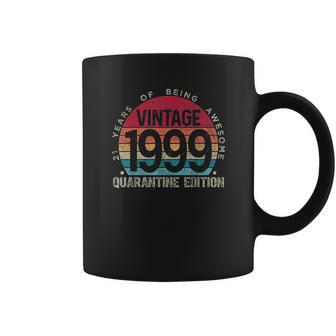 22St Birthday Retro Vintage 1999 Social Distancing Coffee Mug | Favorety AU