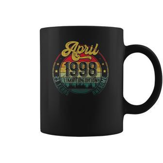 23Rd Birthday Gifts 23 Years Old Retro Born In April 1998 Ver2 Coffee Mug | Favorety DE