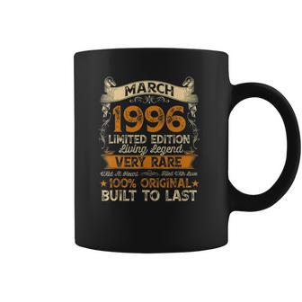 25Th Birthday Gift 25 Years Old Retro Vintage March 1996 Ver2 Coffee Mug | Favorety UK