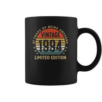 27 Years Old Gift Vintage 1994 Limited Edition 27Th Birthday Coffee Mug | Favorety AU