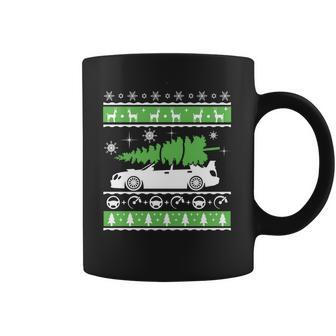 2X Low Toyota Corolla Ae92 Christmas Car Tree Ugly Sweater Coffee Mug | Favorety