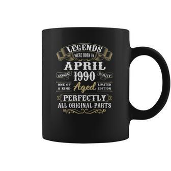 31 Years Old 31St Birthday Decoration April 1990 Ver2 Coffee Mug | Favorety CA