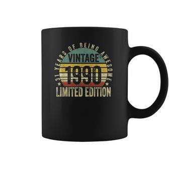 31 Years Old Vintage 1990 Limited Edition 31St Birthday Coffee Mug | Favorety CA