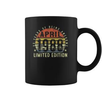 33 Years Old 33Rd Birthday Decoration April 1988 Ver2 Coffee Mug | Favorety AU