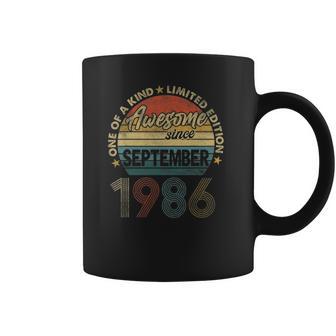 35 Years Old 35Th Birthday Men Awesome Since September 1986 Ver2 Coffee Mug | Favorety AU