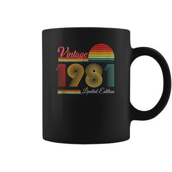 40Th Birthday 40 Years - 1981 Vintage Limited Edition Coffee Mug | Favorety