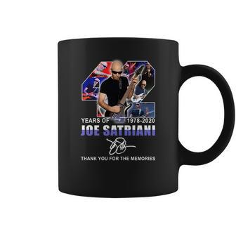 42 Years Of Joe Satriani 1978-2020 Signature Shirtn Coffee Mug | Favorety