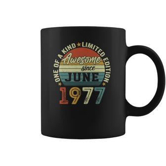 44 Years Old Birthday Awesome Since June 1977 44Th Birthday Coffee Mug | Favorety