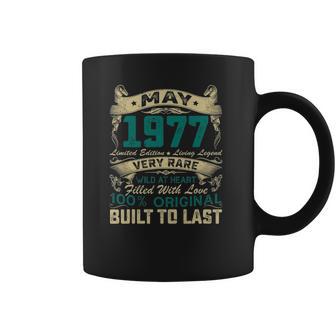 44Th Birthday Decorations May 1977 Men Women 44 Years Old Coffee Mug | Favorety CA