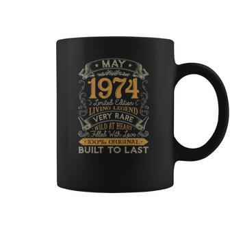 47Th Birthday Gift 47 Years Old Retro Vintage May 1974 Ver2 Coffee Mug | Favorety DE