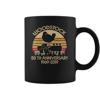 50Th Anniversary 1969-2019 Woodstock Music Vintage Coffee Mug | Favorety UK