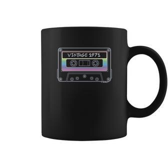 50Th Birthday Gifts Vintage 1971 Cassette Tape Coffee Mug | Favorety