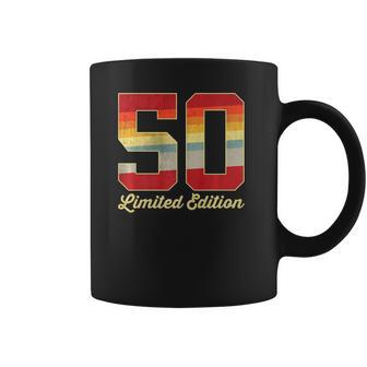 50Th Birthday Vintage Limited Edition 1972 50 Years Old Men Coffee Mug | Favorety CA