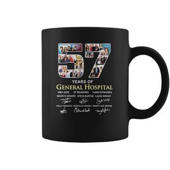 57 Years Of General Hospital 1963 2020 57 Seasons All Characters Signatures Shirtn Coffee Mug | Favorety