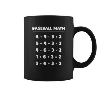 6 4 3 2 Baseball Math Cute Playing Softball Coffee Mug | Favorety