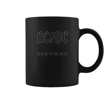 Acdc Back In Black Coffee Mug | Favorety