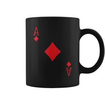 Ace Diamonds Poker Texas Hold Em Deck Cards Playing Costume Coffee Mug | Favorety DE