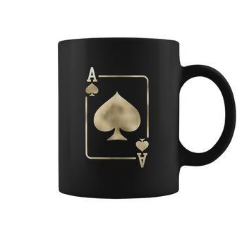 Ace Of Spades Playing Card Halloween Glam Costume Coffee Mug | Favorety CA