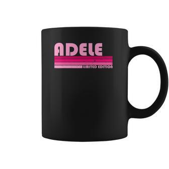 Adele Name Personalized Retro Vintage 80S 90S Style Coffee Mug | Favorety