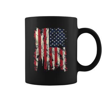 Adult Patriots American Distressed Flag Coffee Mug | Favorety