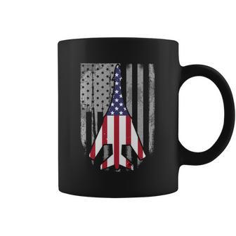 Air Force Supersonic Bgreat Gift1 Bomber Jet American Flag Squadron Gift Coffee Mug | Favorety DE