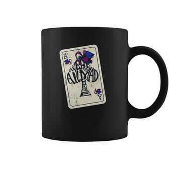 Alice In Wonderland Were All Mad Here Ace Of Spades Coffee Mug | Favorety