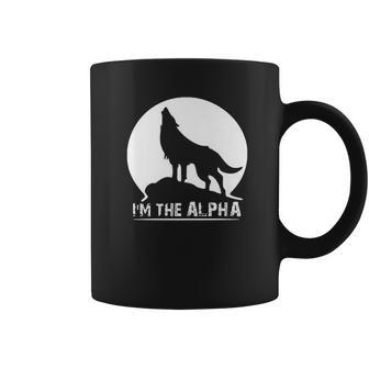 I Am The Alpha Wolf Dog Animal Great Gifts Coffee Mug | Favorety AU