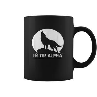 Im The Alpha Wolf Dog Coffee Mug | Favorety AU