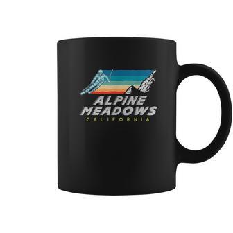 Alpine Meadows California Usa Ski Resort 1980S Retro Coffee Mug | Favorety UK