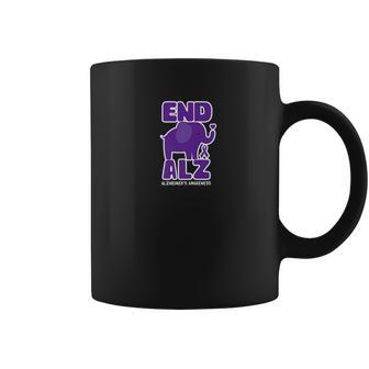 Alzheimer Awareness And Gifts Elephant Coffee Mug | Favorety