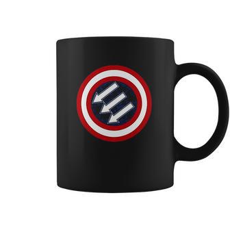 American Iron Front Retro Vintage Symbol Usa Flag Coffee Mug | Favorety