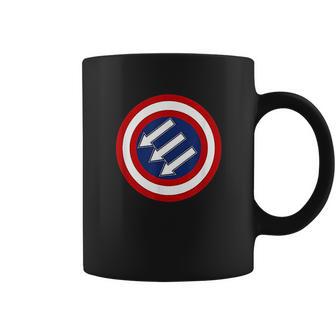 American Iron Front Retro Vintage Symbol Usa Flag Gifts Coffee Mug | Favorety AU