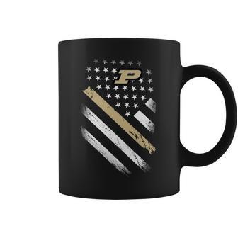 American Purdue Boilermakers Flag Coffee Mug | Favorety