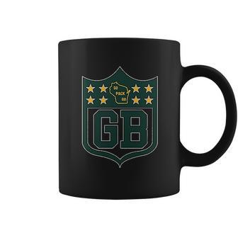 Americas Finest Apparel Green Bay Shield Coffee Mug | Favorety