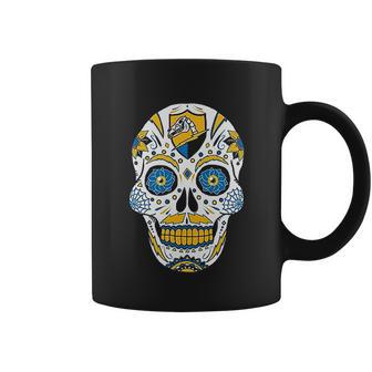 Americas Finest Los Angeles Sugar Skull Coffee Mug | Favorety CA