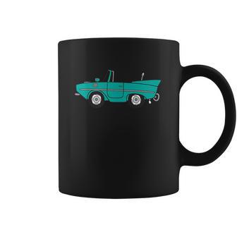 Amphicar Aqua Turquoise Car Boat Owner Collector Coffee Mug | Favorety CA