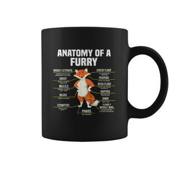Anatomy Of A Furry Fandom Furries Cute Sweet Funny Coffee Mug | Favorety