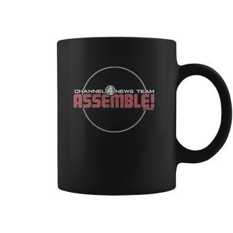 Anchorman Channel 4 News Assemble Coffee Mug | Favorety AU