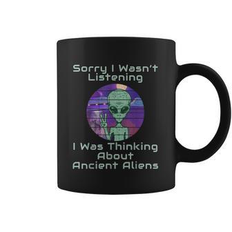 Ancient Aliens Theorists Astronaut Ufo Conspiracy Theory Coffee Mug | Favorety