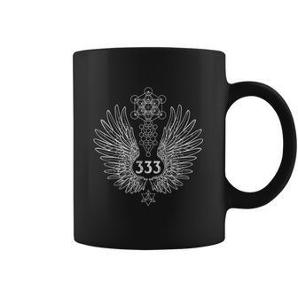 Angel Number 333 Sacred Geometry Healing Coffee Mug | Favorety DE