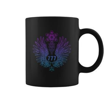 Angel Number 777 Sacred Geometry Healing Coffee Mug | Favorety AU