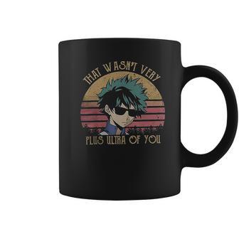 Anime Izuku Midoriya That Wasnt Very Plus Ultra Of You My Hero Academia Coffee Mug | Favorety DE