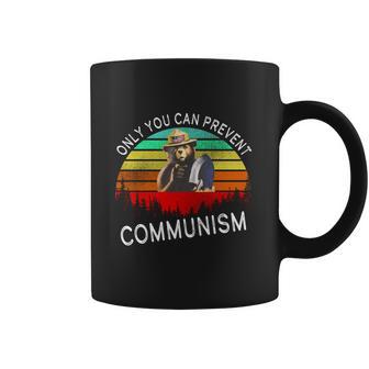 Anti Communism Capitalism Antisocialist Bear Coffee Mug | Favorety CA