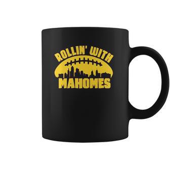 Apparrel Rollin With Mahomes Skyline Coffee Mug | Favorety CA